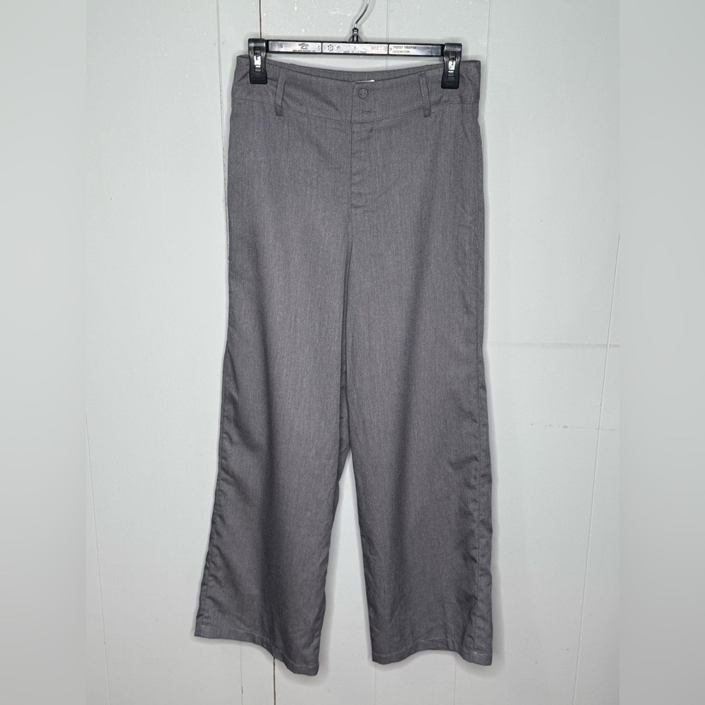 Princess Polly Charcoal Wide Leg Dress Pant Trousers